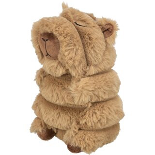 Trixie Hundespielzeug Capybara aus Pl�sch mit Quietscher 14 cm