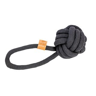 Ball Harper mit Schlaufe Schwarz L: 27 x 10 x 10 cm