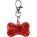 Trixie Knochen-Blinki mit Adressfeld und Karabiner f�r...